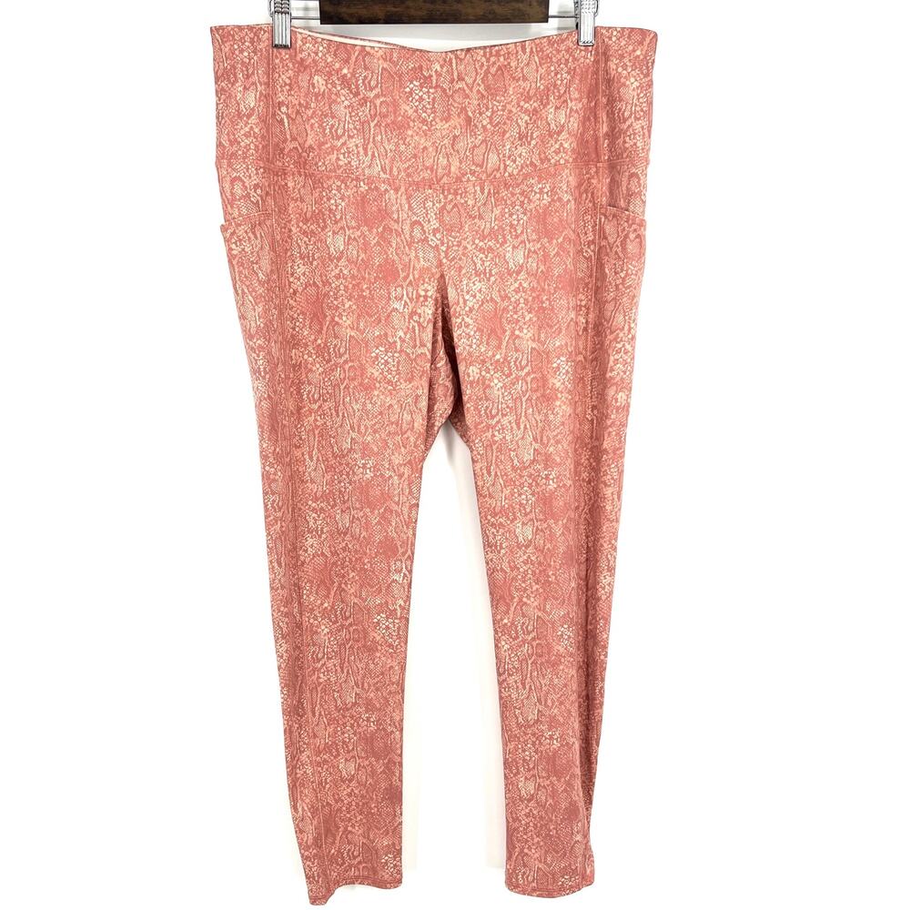 🆕 NWT Chico’s Zenergy Size 3R or US 16/18 XL Extra Large Pink Athletic Pants
